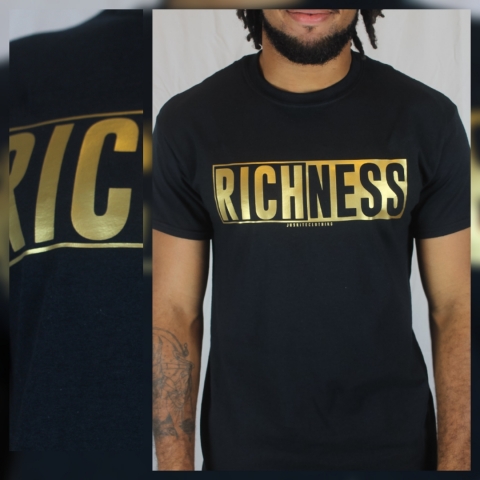 Add to cart: “JRC - RICHNESS T-Shirt BlacK & Gold” JRC - RICHNESS T-Shirt BlacK & Gold